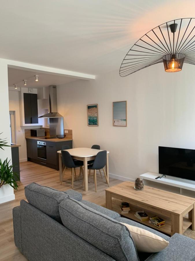 L'Air De La Mer, 2 Chambres, 50M Plage, Parking Houlgate Eksteriør bilde